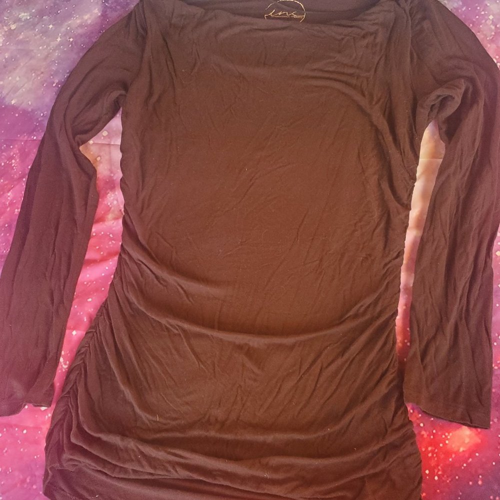 Nice long sleeve Black Top by INC